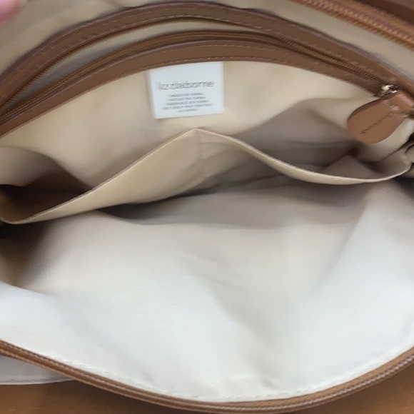 Liz Claiborne Striped Purse Bag New - Picture 7 of 8